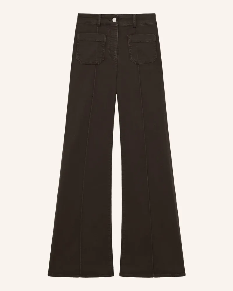 Reiss Flared Jeans Sakura braun 14