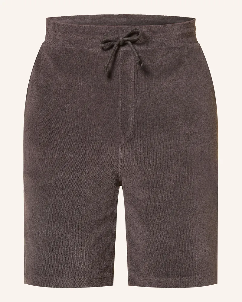 Juvia Frottee-Shorts Dameon grau Dunkelgrau