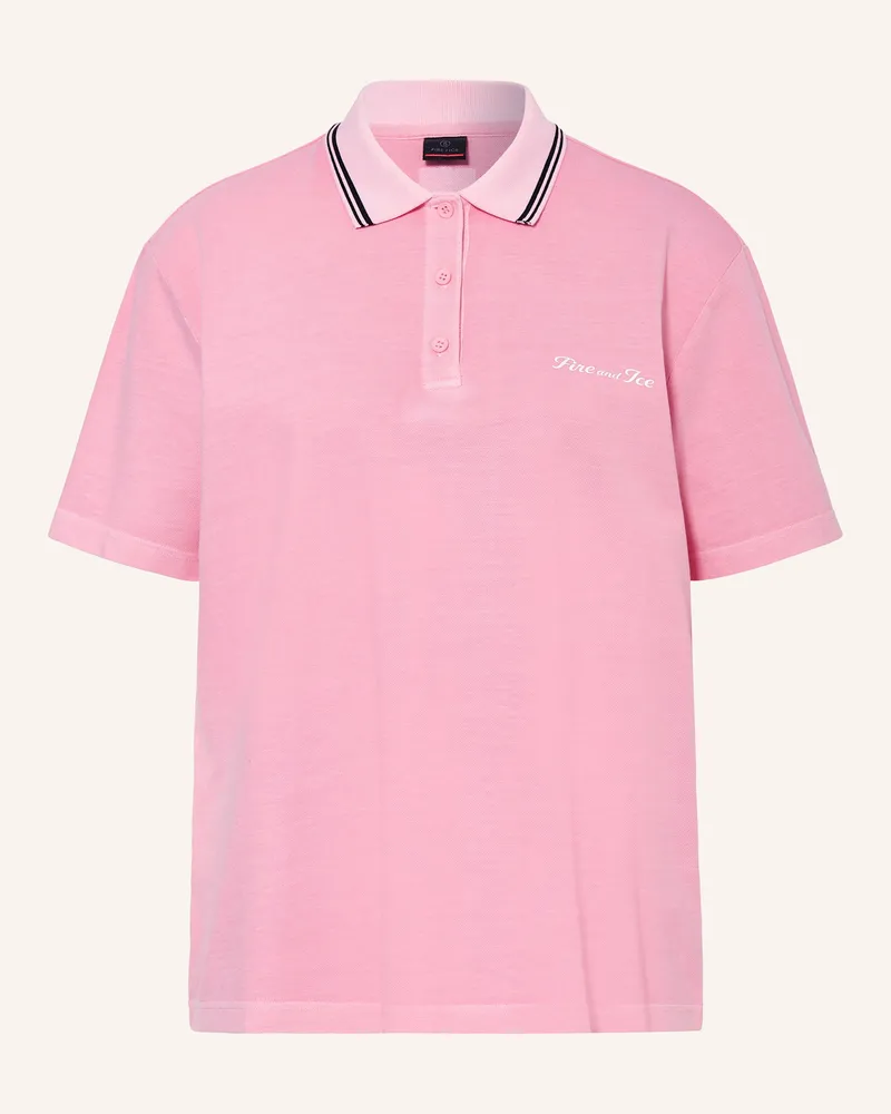 Bogner Fire & Ice Piqué-Poloshirt XARA Rosa