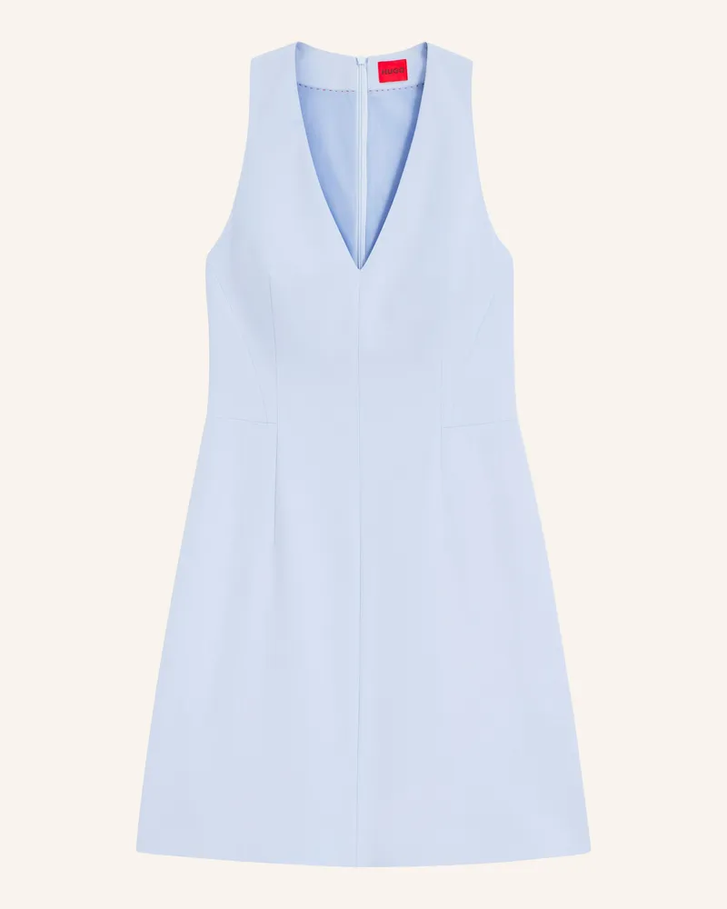 HUGO BOSS Etuikleid Kelila blau Hellblau