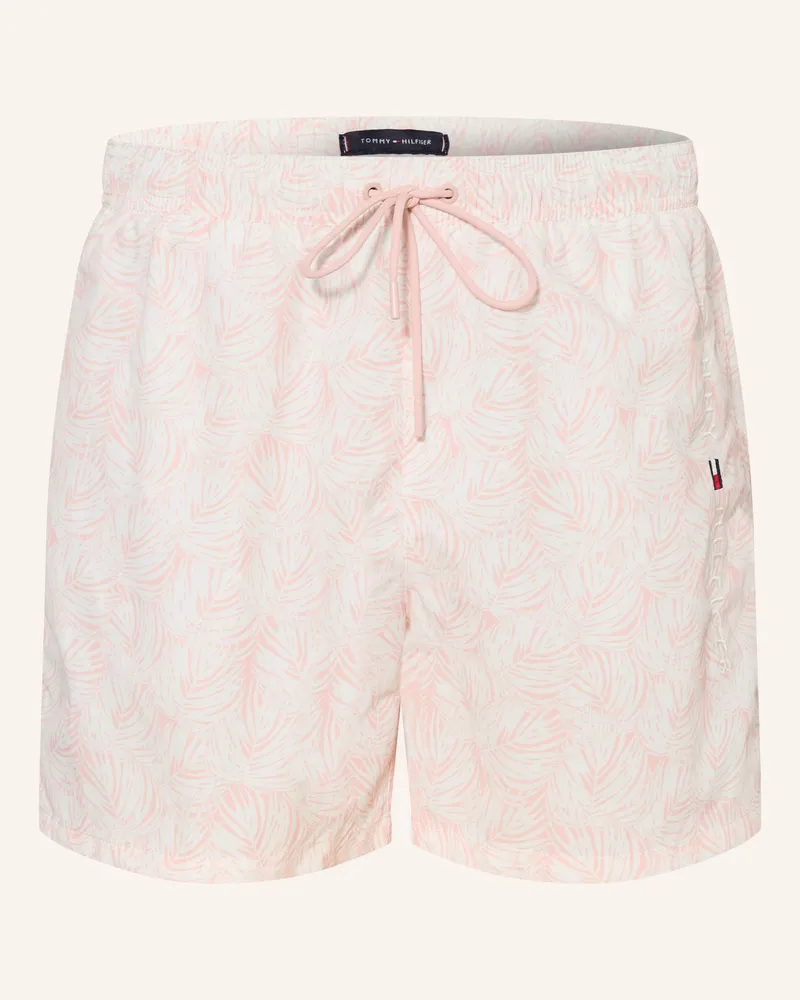 Tommy Hilfiger Badeshorts rosa Weiss