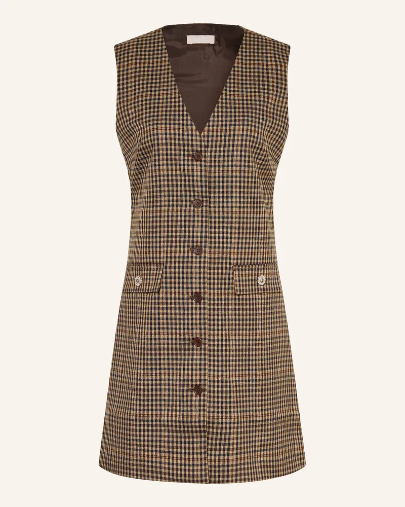 Liu Jo Kleid mit Glitzergarn Beige