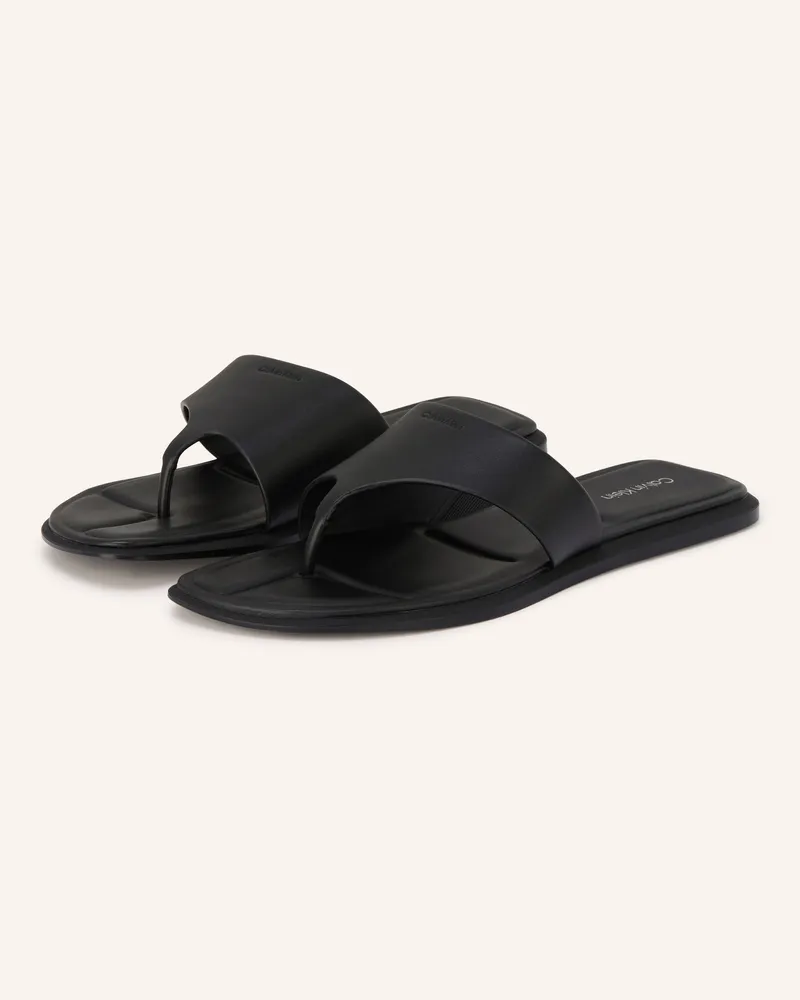 Calvin Klein Zehentrenner schwarz Schwarz