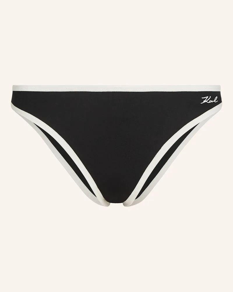 Karl Lagerfeld Unterwäsche Hose schwarz Schwarz