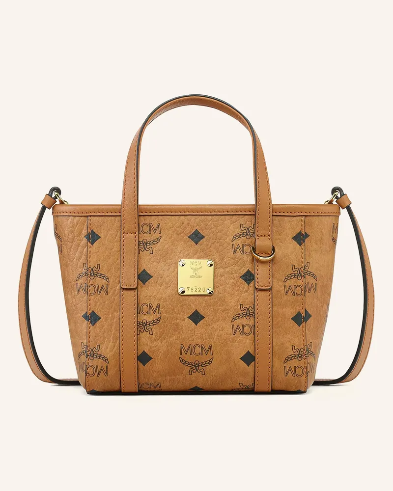 MCM Umhängetasche Toni Vi braun Cognac