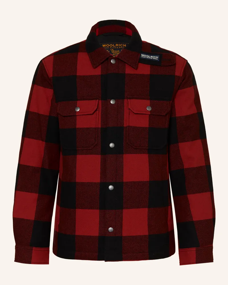 Woolrich Overjacket rot Rot