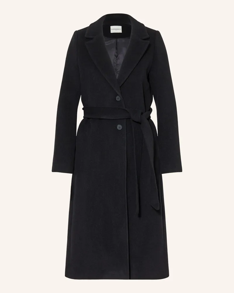 Claudie Pierlot Wollmantel blau Dunkelblau