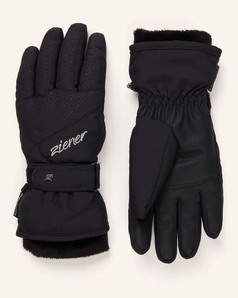 Ziener Skihandschuhe KENDRI-Z AS PR Schwarz