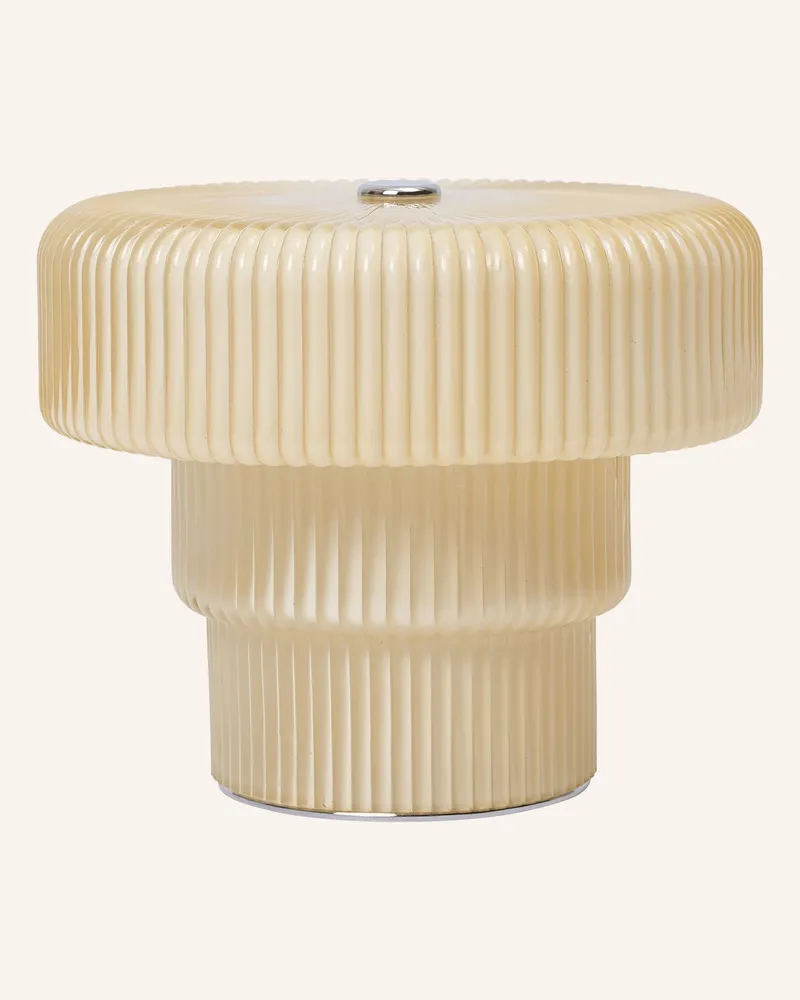 ferm LIVING Tischleuchte Ripple beige Beige