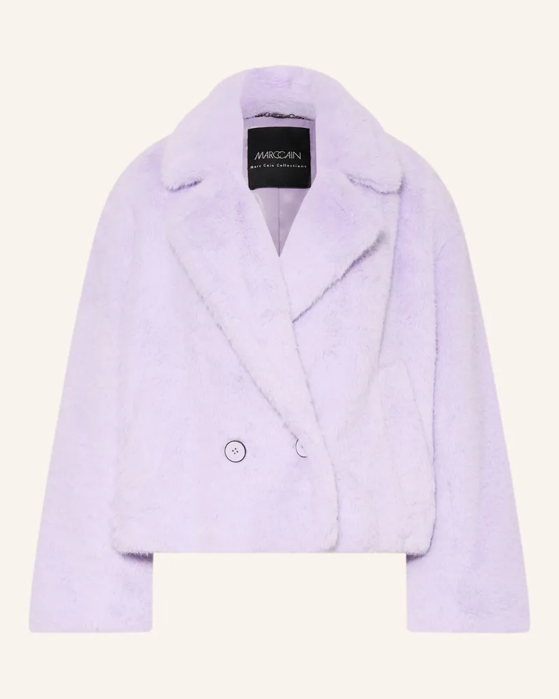 Marc Cain Kunstfell-Jacke lila 724