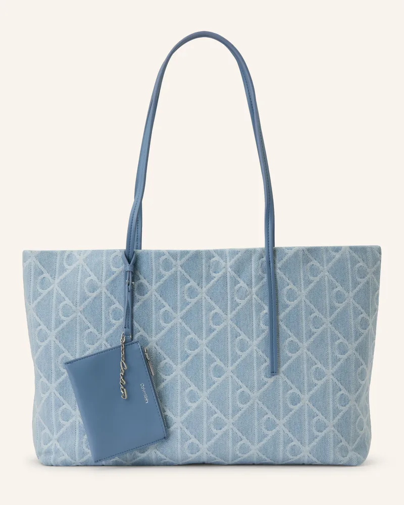 Calvin Klein Shopper blau Hellblau