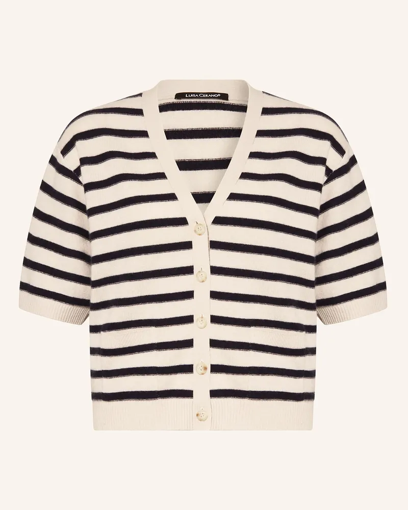 Luisa Cerano Strickjacke weiss Creme