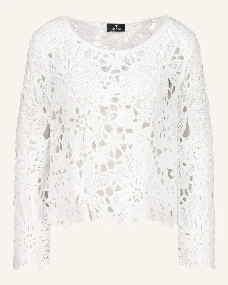 monari Pullover Weiss