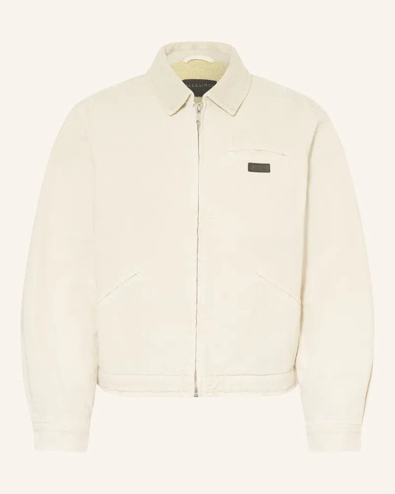 AllSaints Overjacket Korey weiss Ecru