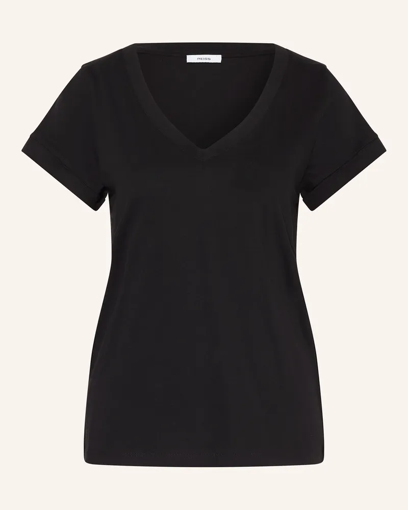 Reiss T-Shirt Luna schwarz Schwarz
