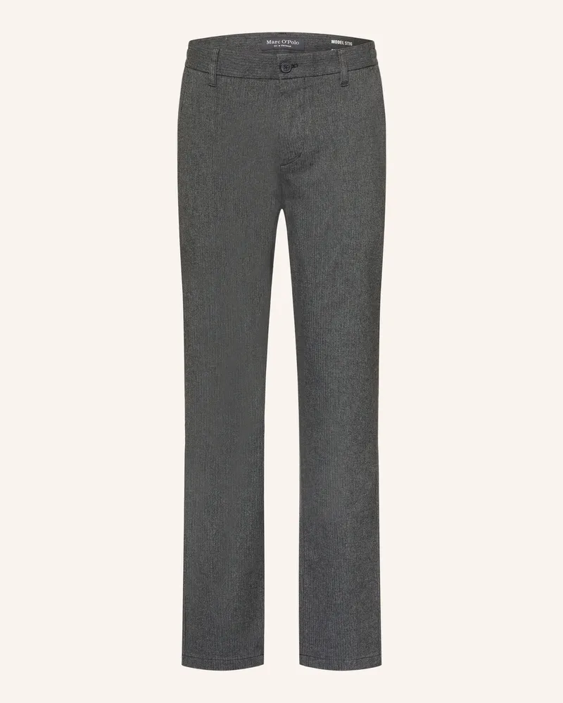 Marc O'Polo Chino Extra Slim Fit schwarz Dunkelgrau
