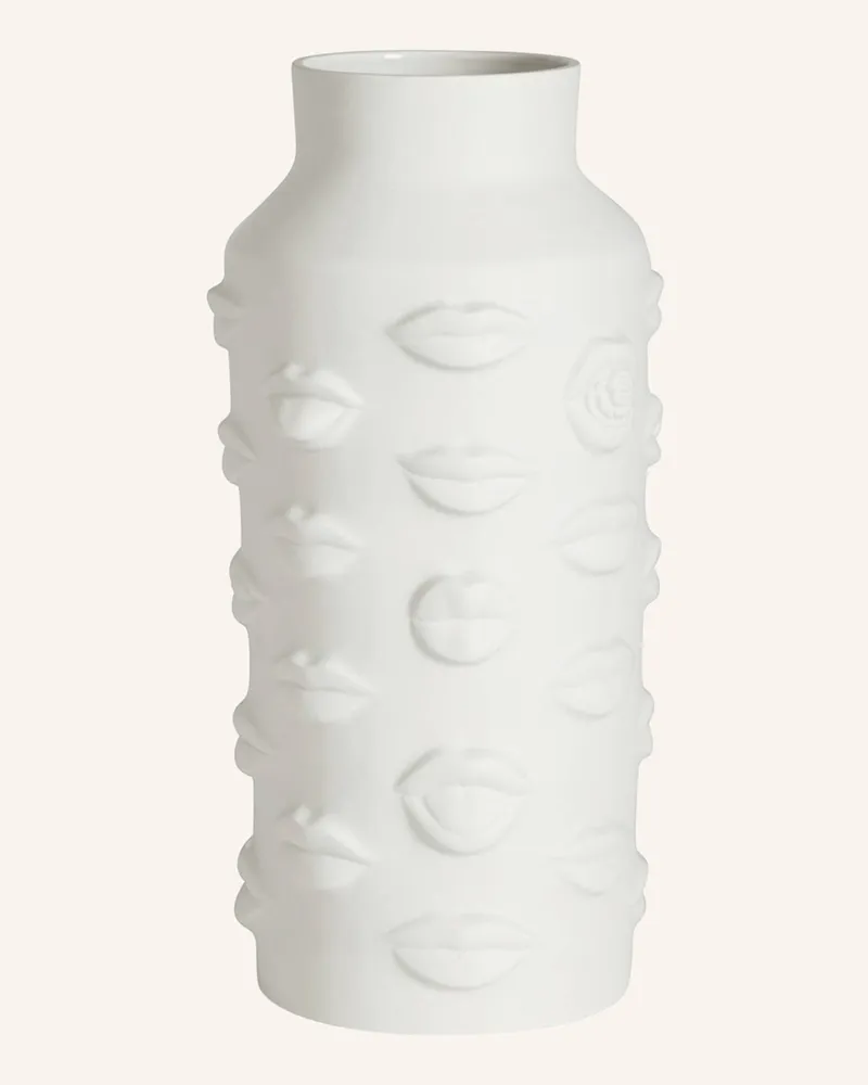 Jonathan Adler Vase Giant Gala weiss Weiss