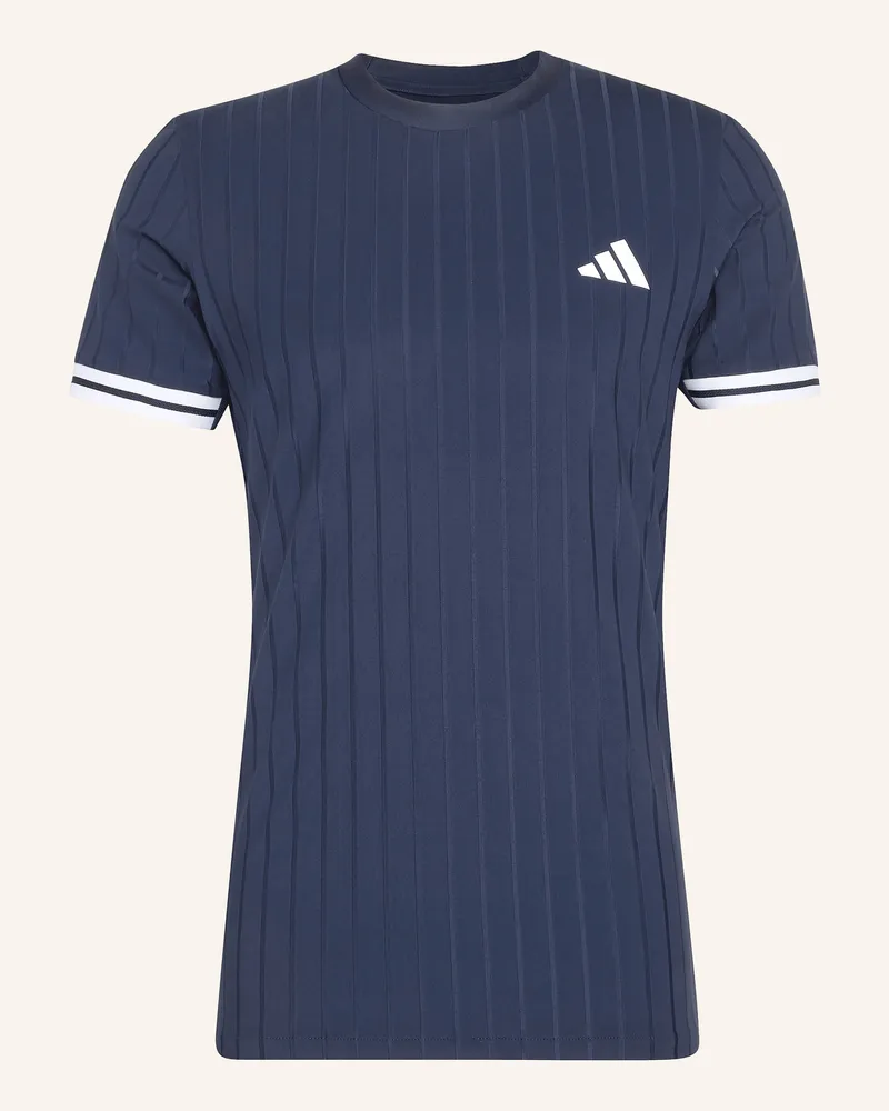 adidas T-Shirt Tennis Climacool Freelift Pro schwarz Dunkelblau