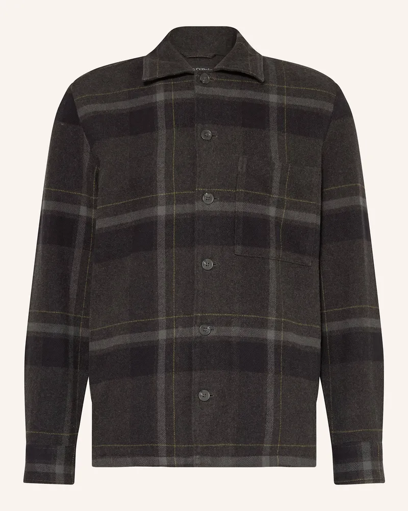 Marc O'Polo Overshirt Dunkelgrau