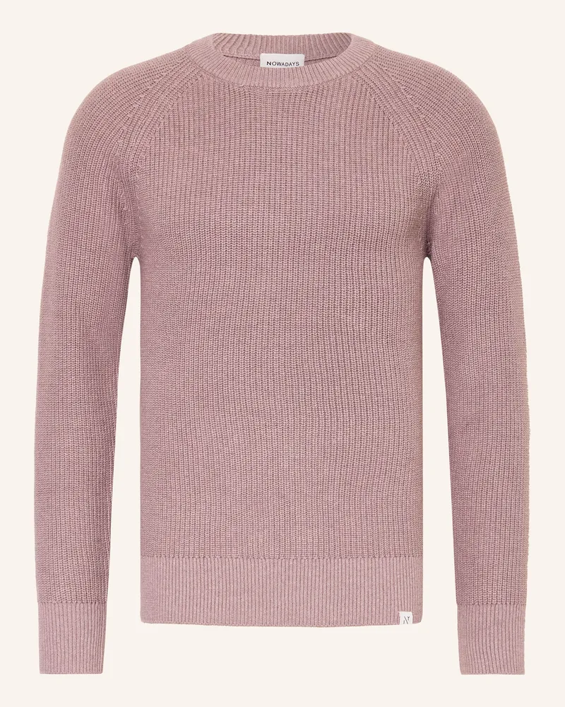 Nowadays Pullover lila Rosé