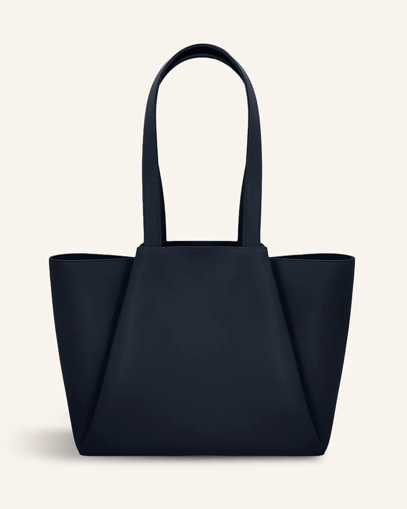 KAAI Schultertasche Midi Pyramid blau Dunkelblau