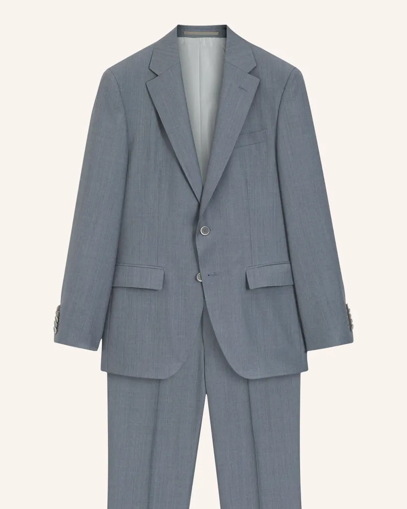 HUGO BOSS Business Anzug L-Harvers-2pcs-241 Slim Fit gruen Dunkelgrün