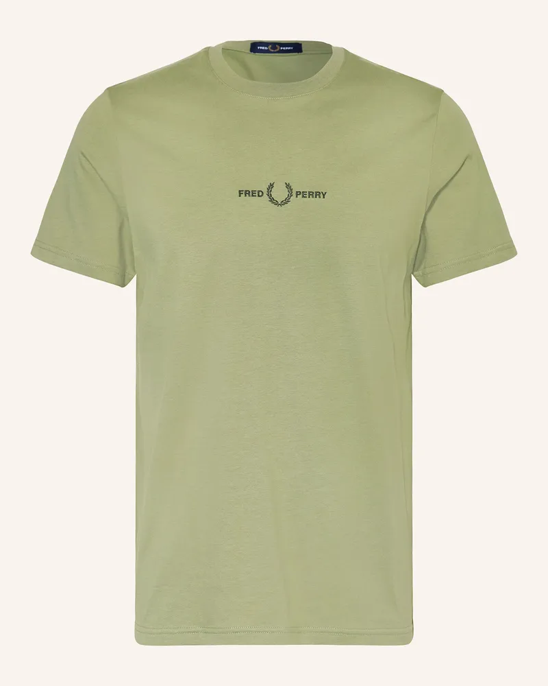 Fred Perry T-Shirt Oliv