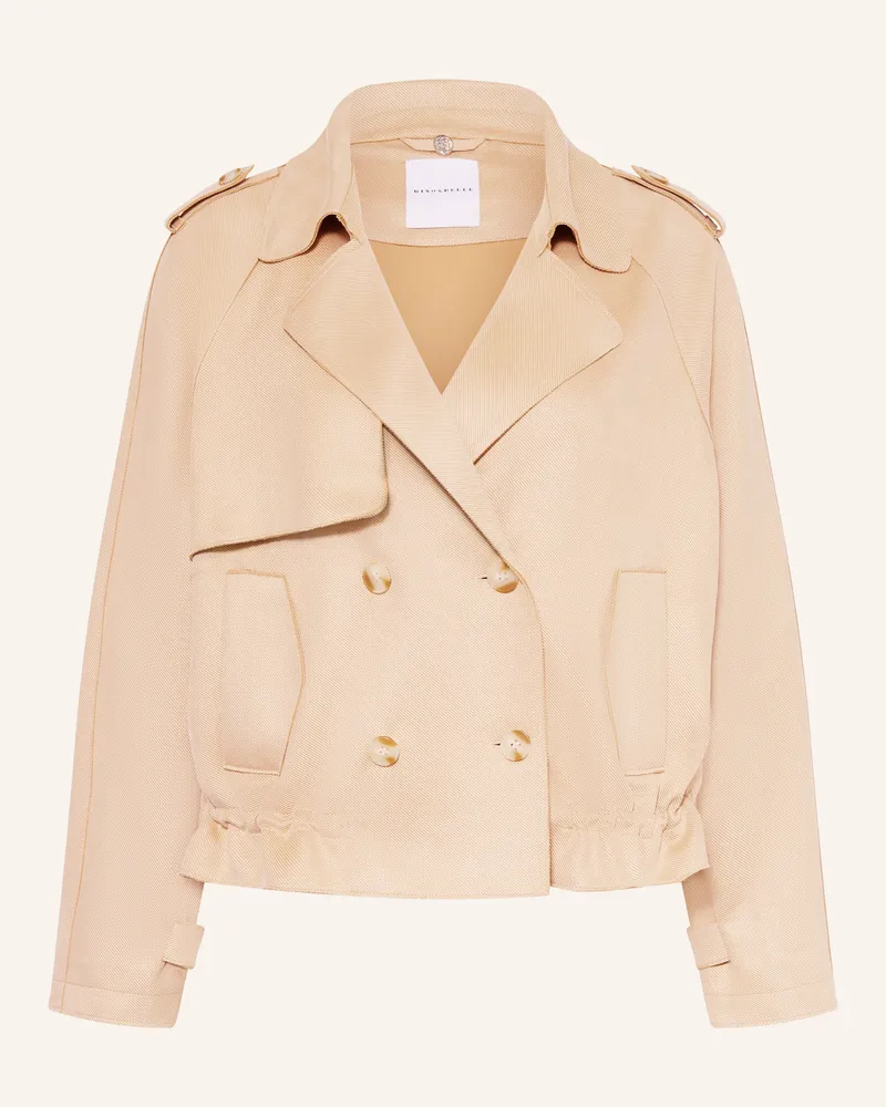 RINO & PELLE Trench-Jacke DOONA Hellbraun