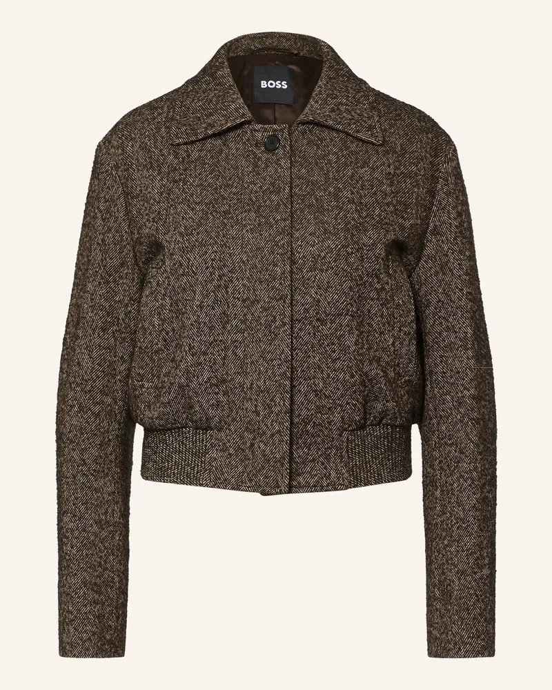 HUGO BOSS Blouson Jocalenal braun Dunkelbraun