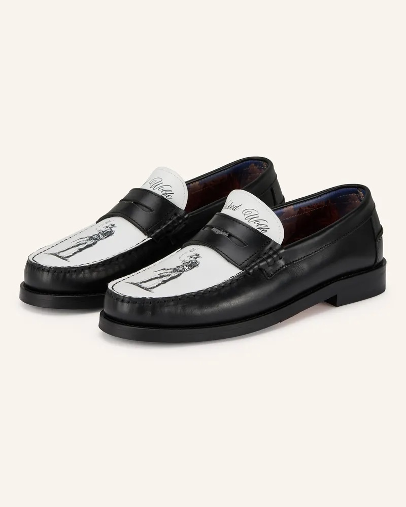 Naked Wolfe Penny-Loafer RIVIERA Schwarz
