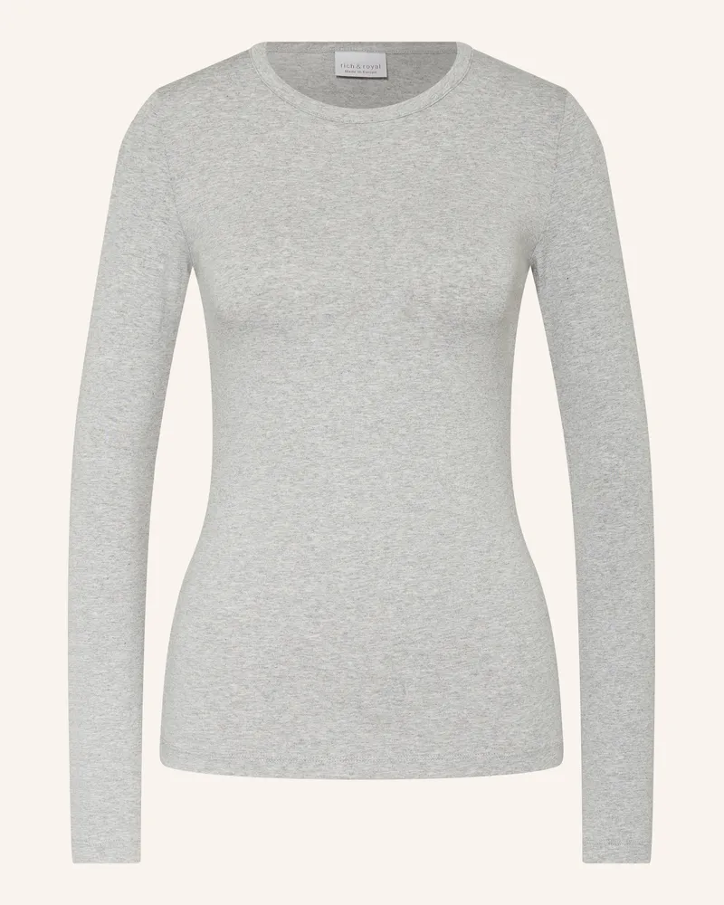Rich&Royal Longsleeve Grau