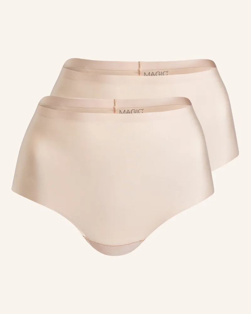 Magic Bodyfashion 2er-Pack Panties DREAM INVISIBLES Nude