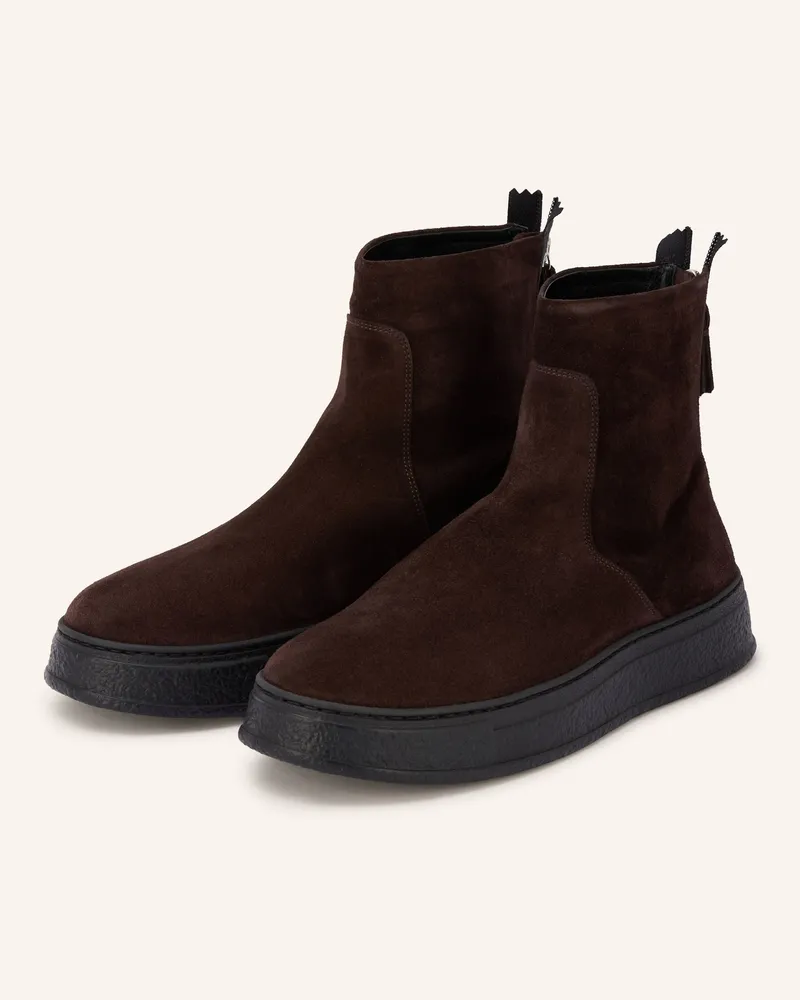 Attilio Giusti Leombruni Boots Giuly braun Dunkelbraun