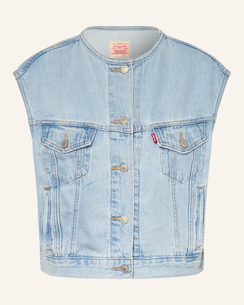 Levi's Jeansweste Hellblau