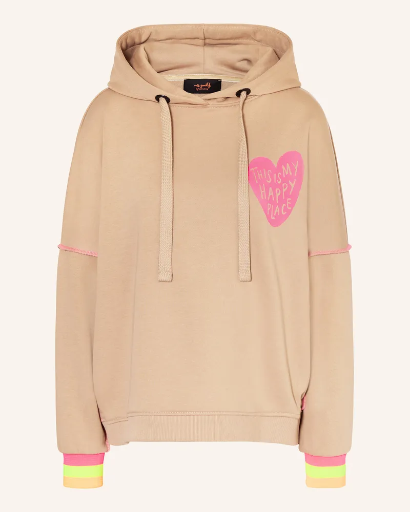 Miss Goodlife Hoodie Beige