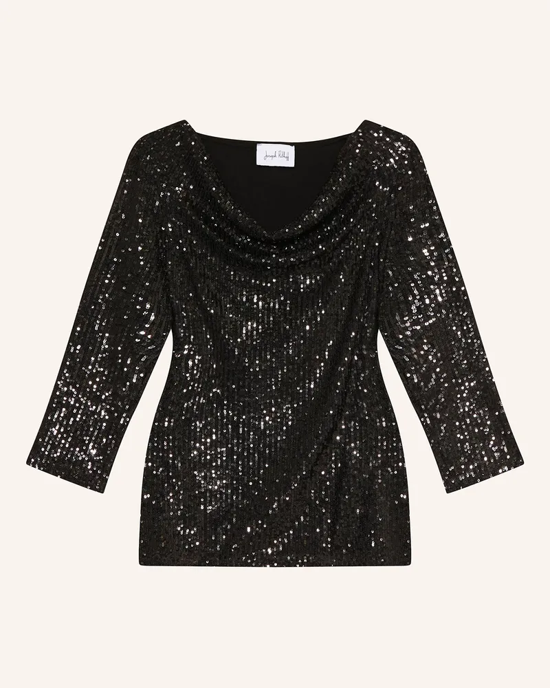 Joseph Ribkoff Blusenshirt im Materialmix Schwarz