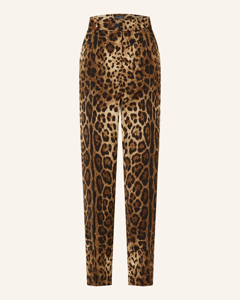 Dolce & Gabbana Hose Tela braun Dunkelbraun