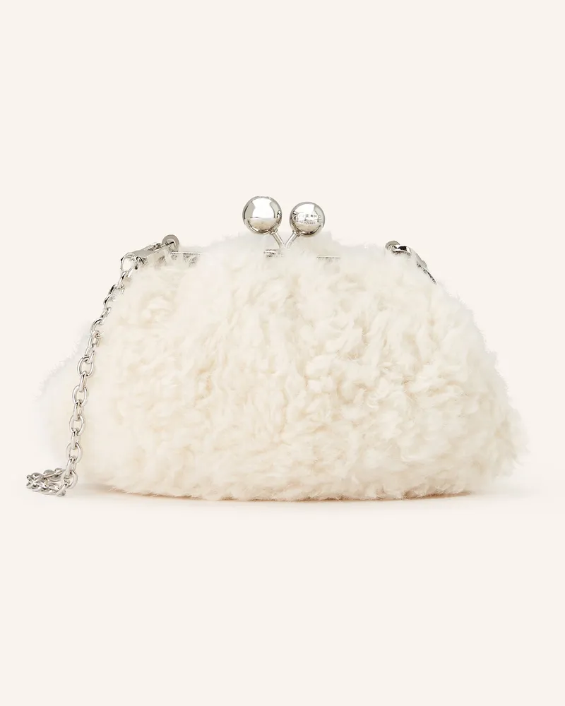 Max Mara Clutch MICIO Weiss