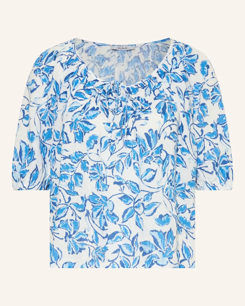 RAILS Blusenshirt Kirstie Mit Leinen blau Weiss