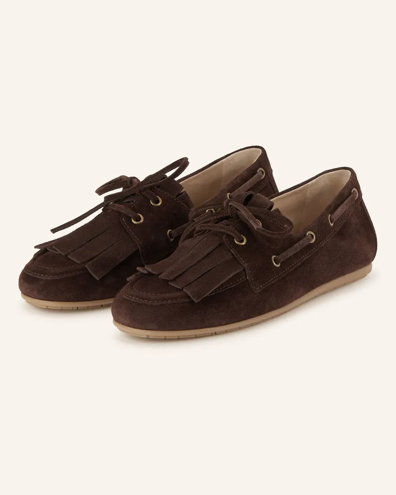 Kennel & Schmenger Bootsschuhe DROP Dunkelbraun