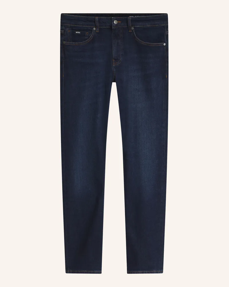 HUGO BOSS Jeans Delaware_In Slim Fit blau Dunkelblau