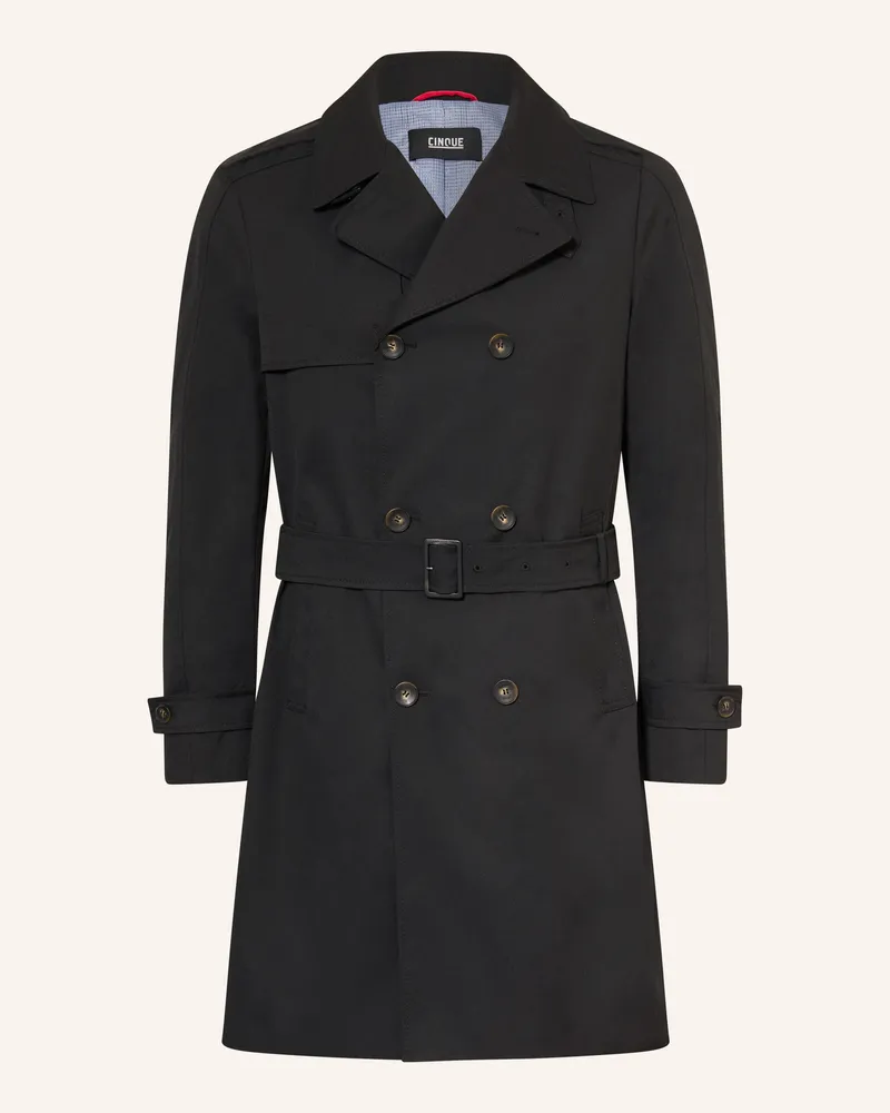 cinque Trenchcoat Ciaberdeen schwarz Schwarz