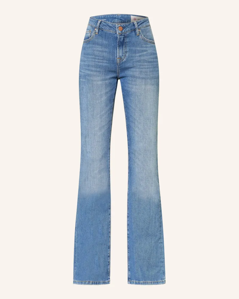 Adriano Goldschmied Bootcut Jeans blau Maco