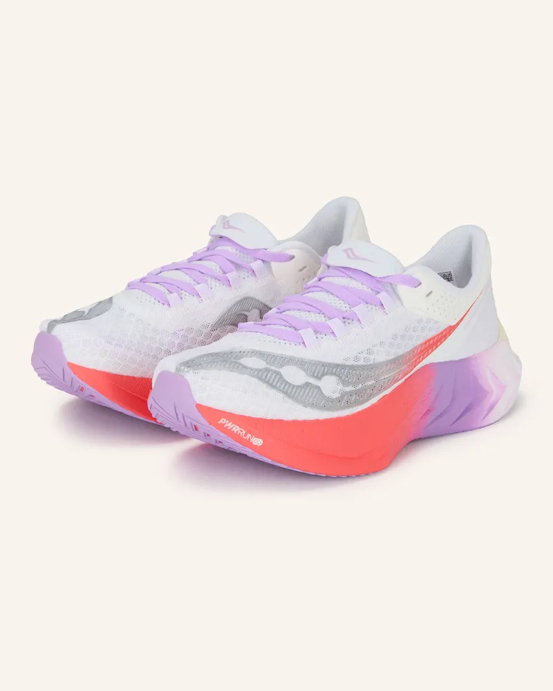 Saucony Laufschuhe Endorphin Pro 4 weiss Weiss