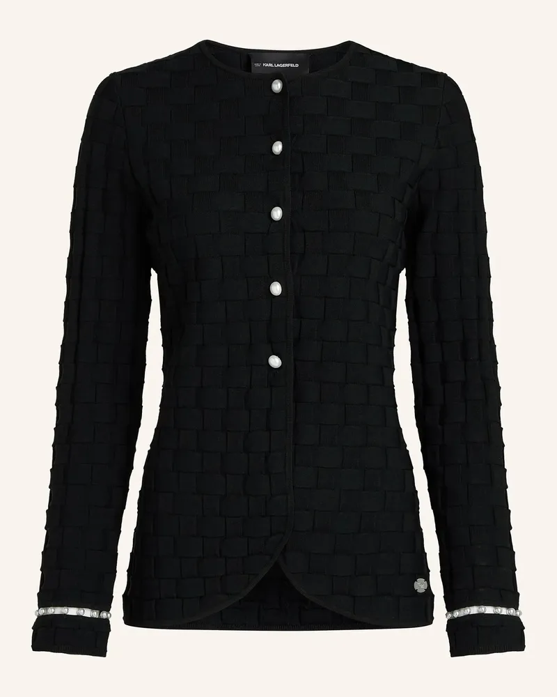 Karl Lagerfeld Top schwarz Schwarz