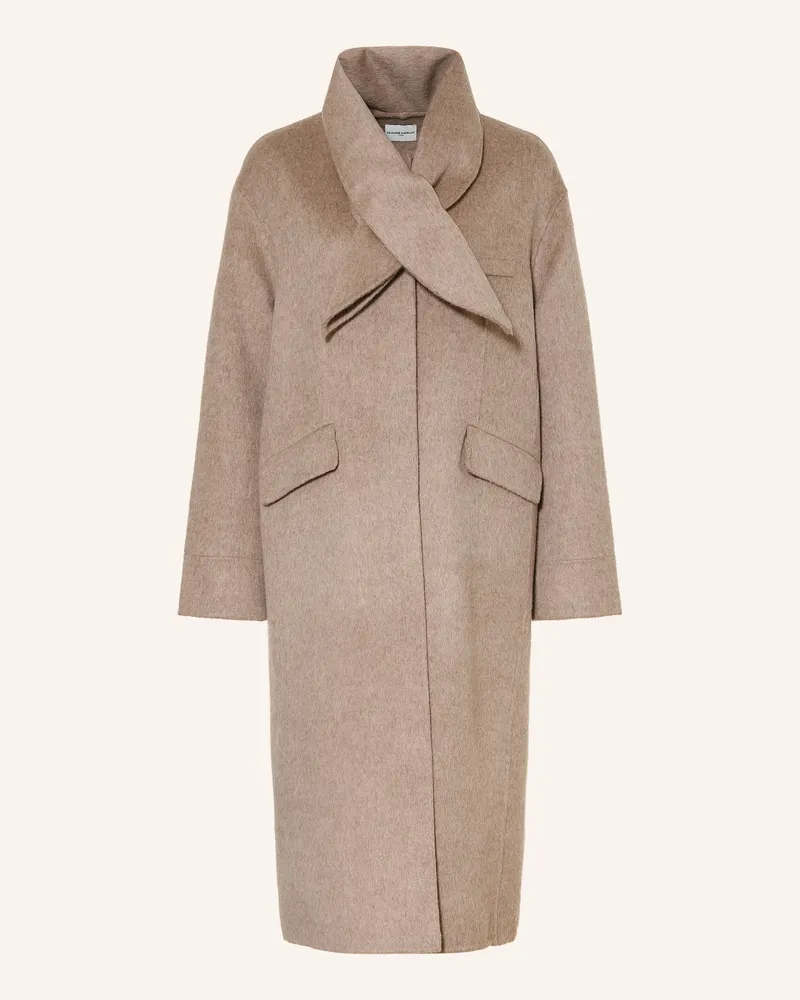 Claudie Pierlot Wollmantel Mit Abnehmbarem Kragen beige Beige