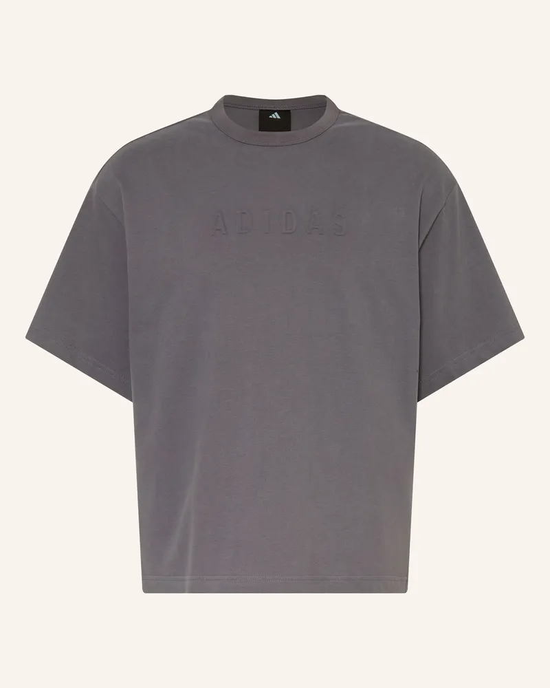 adidas T-Shirt grau Grau
