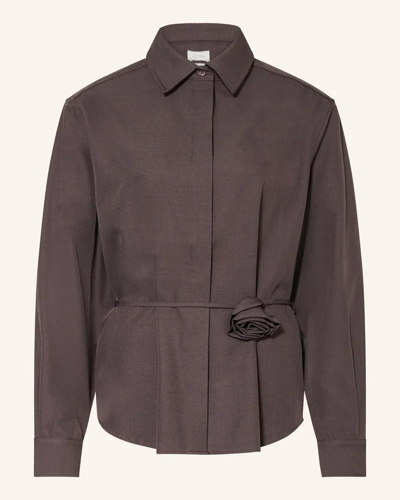 Neo Noir Hemdbluse Waldis Rose braun Dunkelbraun