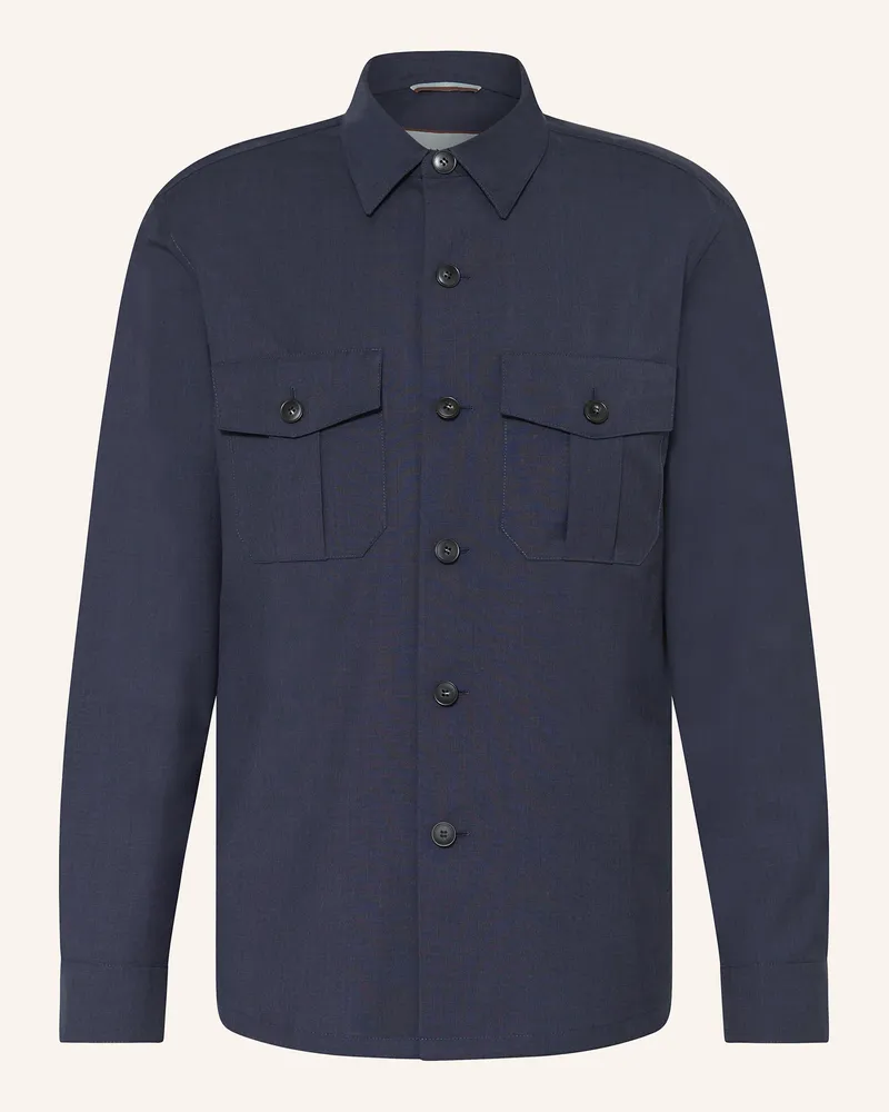 Canali Overjacket Dunkelblau