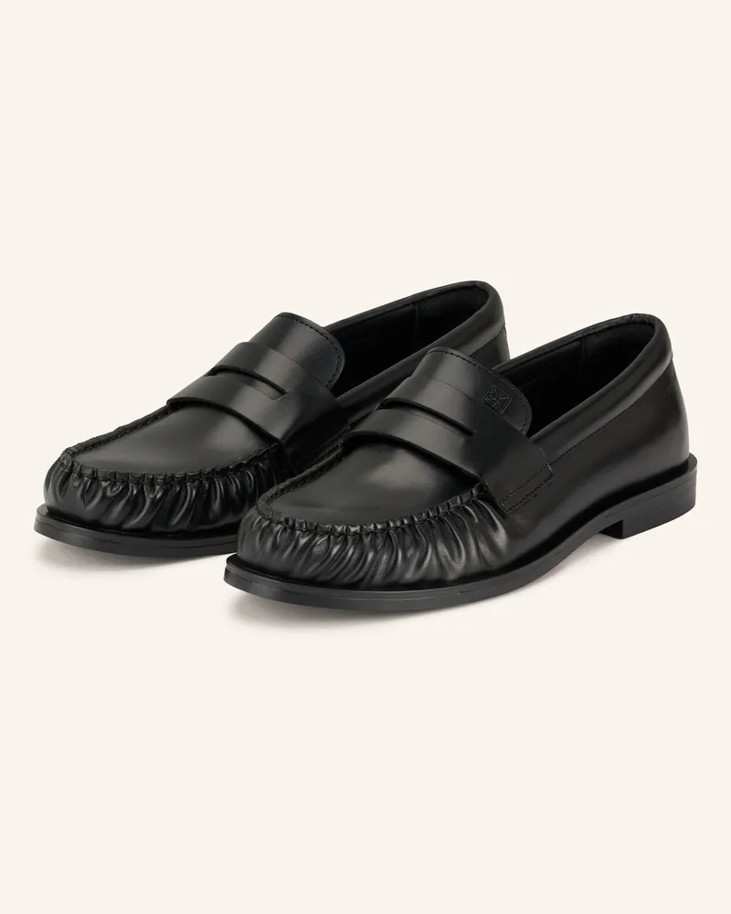 Calvin Klein Penny-Loafer schwarz Schwarz